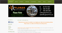 Desktop Screenshot of explorer4x4.co.za